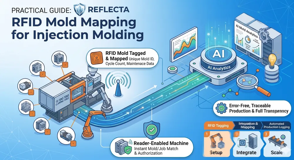 Convalexa Reflecta RFID Mold Mapping Injection Molding Car Manufacturers